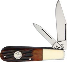 BEAR & SON KNIFE- BARLOW-4th Generation Series- BONE HANDLES - 1095 Carbon Steel picture