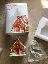 Ginger's Cottage Department 56 North Pole Village 6005428 Christmas candy cane Z picture