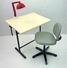 Vintage Store Display 1:3 Scale Drafting Table & Chair Salesman Sample Furniture picture