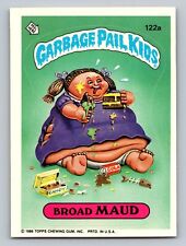 1986 Topps - Broad Maud - Garbage Pail Kids - Series 3 - Stickers - #122a picture