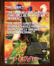 The HIVE Trimark Jet Fighter - Video Game Print Ad / Poster Promo Art 1996 picture