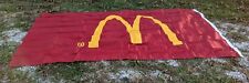 McDonald's 6x10' Stitched Flag Nyl-Glo Large Advertising Rare Ad Promo Promotion picture