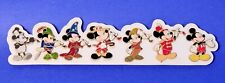 DISNEY AUCTIONS P.I.N.S. MICKEY THRU THE YEARS COMPLETE 7 PIN SET LE 1000 picture