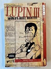 Lupin III World’s Most Wanted Vol 8 Manga ⚔️ English Tokyopop  Monkey Punch picture