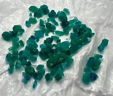 77 Carat Top Fluorescent Green Sodalite Rough Crystals Lot From @Afg picture