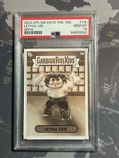 PSA 10 2023 Topps Garbage Pail Kids Sepia 11B Lethal Lee GPK Chase SSP Bruce Lee picture