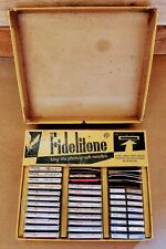 Fidelitone Phonograph Needle Store Display 50 + NOS needles. picture