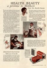 1924 Lifebuoy Soap Vintage Print Ad Health Beauty A Promise To Mothers  picture