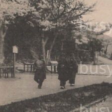 Vintage 1910s The Suwa Park Nagasaki Japan Postcard picture