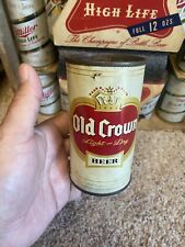 Old Crown Flat Top Beer can Centlivre  Brewing Co Fort Wayne IN Old Lazy Aged picture