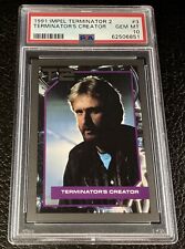 PSA 10 1991 Impel Terminator 2 James Cameron Card #3 T2 Movie Judgement Day Film picture