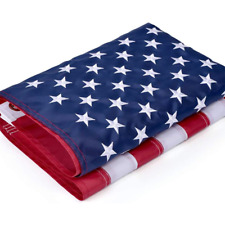 3x5 ft US American Flag Heavy Duty Embroidered Stars Sewn Stripes Grommets Nylon picture
