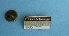 Saskatchewan Heritage 1985 Canada Lapel Pin picture