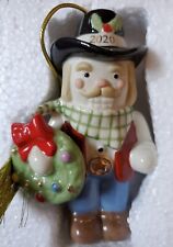 Lenox Christmas Ornament 2020 COWBOY NUTCRACKER-NEW IN BOX-Annual Dated picture