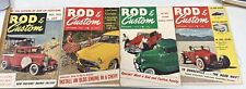 Rod & Custom Vintage (1953) Magazines Set Of 4 picture
