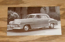 Original 1951 DeSoto Custom 4-Door Sedan Postcard 51 picture