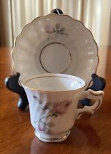 Antique SCHUMANN 5 Demitasse Porcelain Cup/Saucer Sets, Made In Bavaria, Germany picture