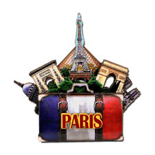 Paris Landmark Magnet - France City 3D Souvenir Travel Collectible Gift picture