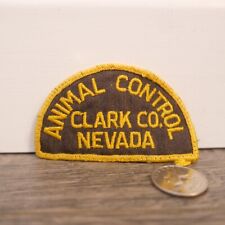 Vtg. CLARK COUNTY NEVADA Animal Control Patch  RARE picture