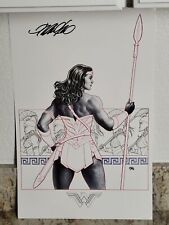 WONDER WOMAN Art Print Signed by Artist FRANK CHO 11x17 w/COA picture