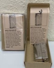 Lot of 2ea. NOS NEW OLD STOCK - IMCO STREAMLINE #IM6800 Stainless Steel Lighters picture