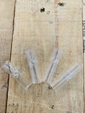 4 Pack Glass Filter clear Tips Smoking High Quality  heavy -glass  Round No Lip picture