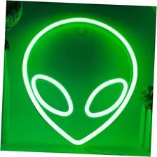 Alien Neon Sign Green Alien Light, Alien Neon Lights Alien LED Sign Alien Head  picture