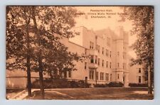Charleston IL-Illinois, Pemberton Hall, IL State Normal School Vintage Postcard picture