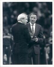 1989 Press Photo NBA Cleveland Cavaliers HOF Coach Lenny Wilkens - snb6571 picture