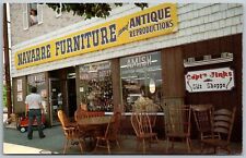 Navarre Ohio 1980s Postcard Navarre Amish Furniture & Antiques picture