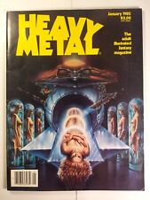 Heavy Metal V5 #10 Jan. 1982 Adult Illustrated Fantasy Magazine F 6.0 Steranko-a picture