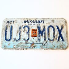 2014 United States Missouri Base Passenger License Plate UJ3 M0X picture