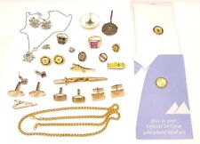 Antique Masonic & Misc. Jewelry Lot Of 29 Freemason Mason Eastern Star 10k Gold  picture