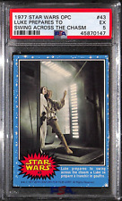 1977 STAR WARS OPC #43 Luke prepares to swing across the chasm PSA 5 *SC702* picture