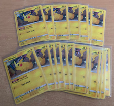 20x Pokemon Cards Lot Pikachu SM157 Sun & Moon Black Star Promo Holo picture