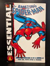 ESSENTIAL AMAZING SPIDER-MAN vol 1 AMAZING FANTASY 15 & SPIDERMAN 1-20 READING picture