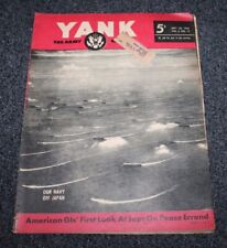 Vintage WWII Era Magazine YANK THE ARMY WEEKLY SEP 28, 1945 picture