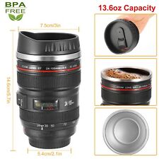 24-105 Camera Lens Coffee Mug Photo Coffee Cup 400ML Travel Insulated Thermos picture