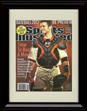 Framed 8x10 Buster Posey - Sports Illustrated Cover Time To Bust A Move - San picture