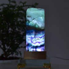 0.88LB Natural color fluorite lamp quartz ornaments home soft decoration picture