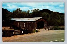 Townshend VT-Vermont, Scott Bridge, Antique, Vintage Souvenir Postcard picture