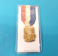 Vintage Chicago ILL Republican Convention Medal Ribbon Hallmarked Crafters Co. picture
