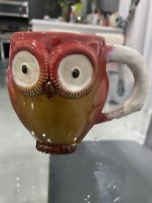 Vintage Gibson Home Owl Coffee Mug 17 oz picture