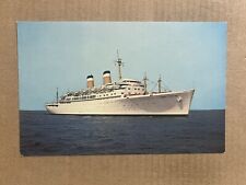 Postcard SS Constitution Cruise Ship American Export Isbrandtsen Lines Vintage picture