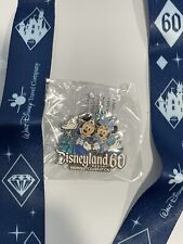 Walt Disney Travel Co. Disneyland 60th Anniversary Lanyard, Pin, & Cardholder picture