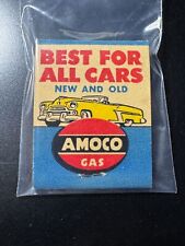 MATCHBOOK - AMOCO GAS - MOORE'S SERV STATION - FAIRFIELD, CT - UNSTRUCK BEAUTY picture