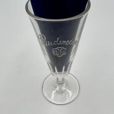 Pre Prohibition Embossed Beer Glass Budweiser CC&Co. (Carl Conrad & Company) picture