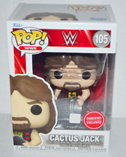 Funko POP WWE WWF Cactus Jack Mick Foley #105 Figure GameStop Exclusive MINT🔥 picture