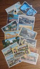 Lot of 17 Vintage California Post Cards Some Lithograph 1940s-50s Posted and Not picture