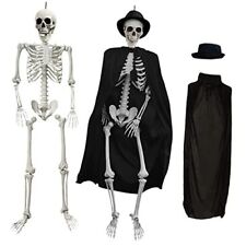 5.4 ft Halloween Poseable Skeleton 5.4ft picture